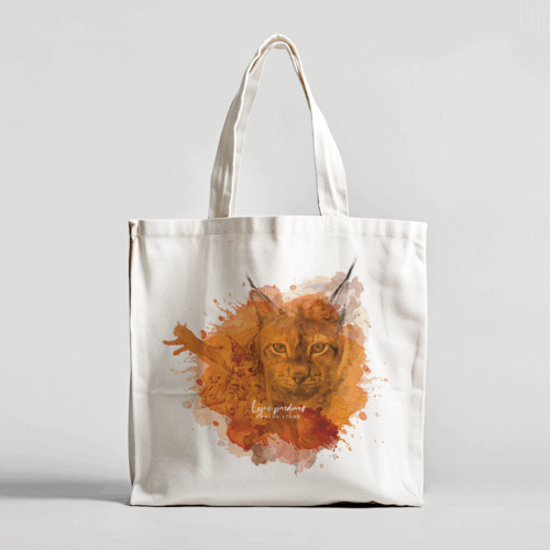 Bolsa de tela Lince Ibérico