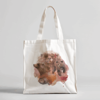Bolsa de tela Oso Pardo