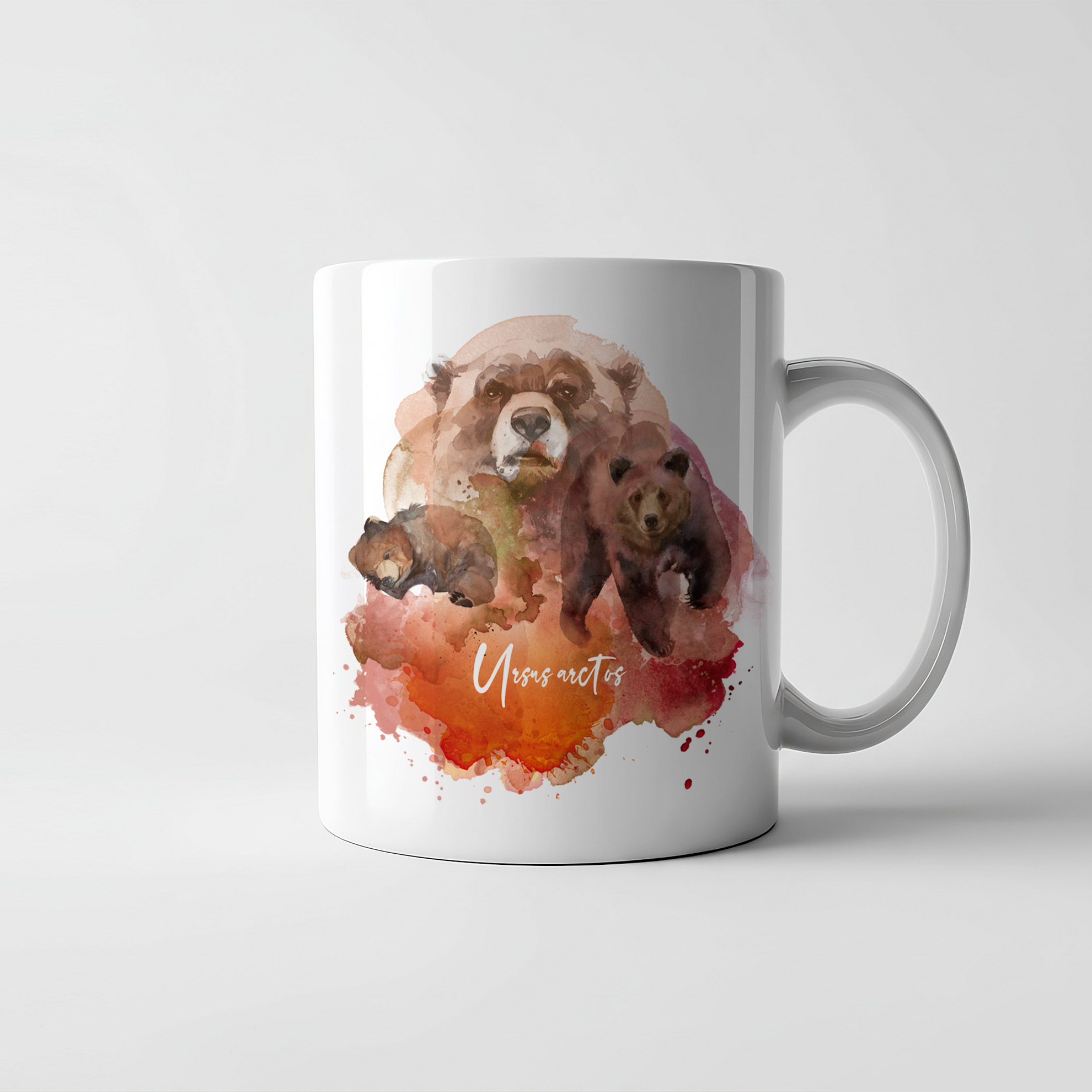 Taza Oso Pardo