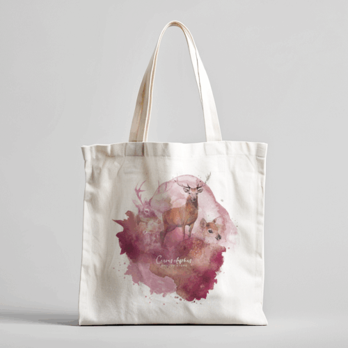 Bolsa de tela Ciervo