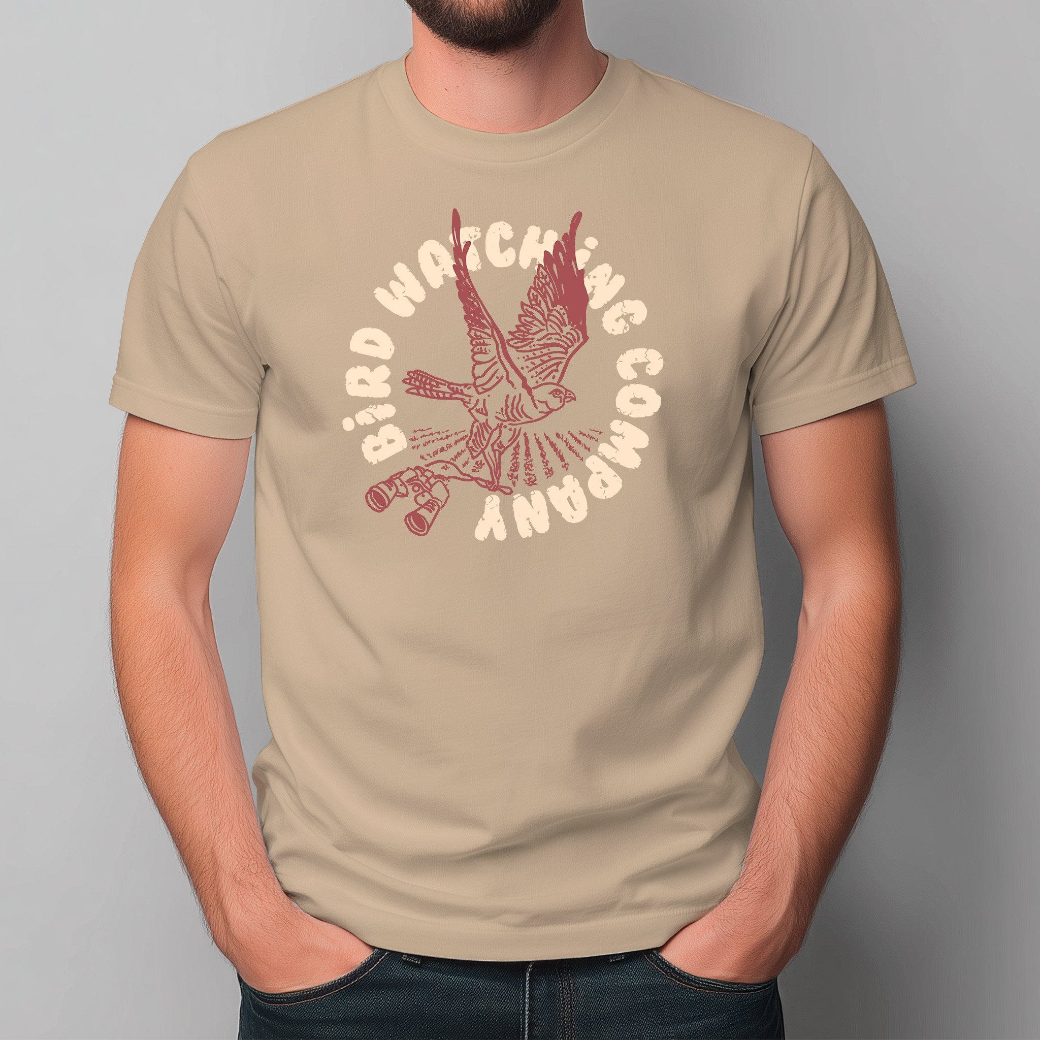 Camiseta Bird Watching Company - Aguilucho Cenizo