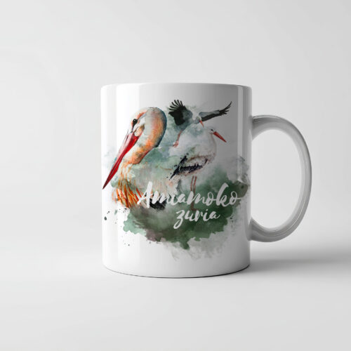 Taza Amiamoko zuria