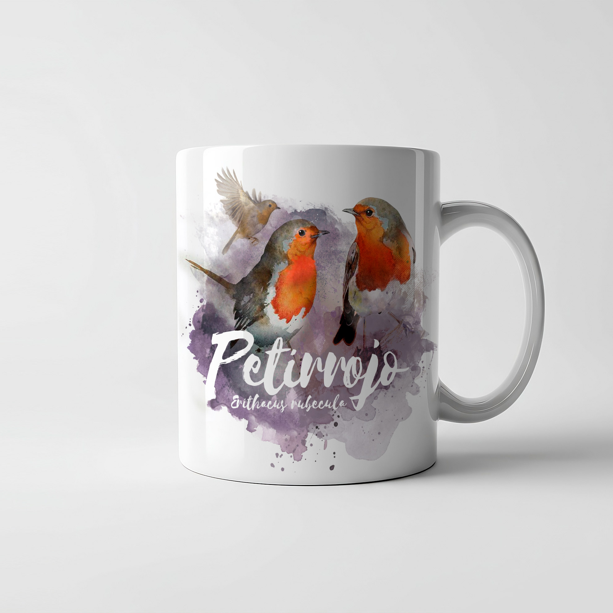 Taza Petirrojo